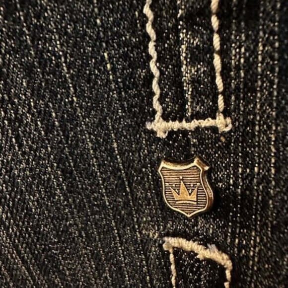 ๐ Vintage SUKO Flared Jeans - Medium Wash - Size 5 ๐ - Picture 8 of 12